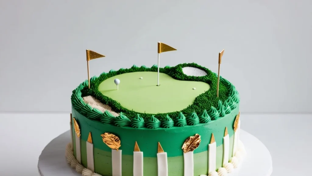 Diseño de Pastel para Golfistas
