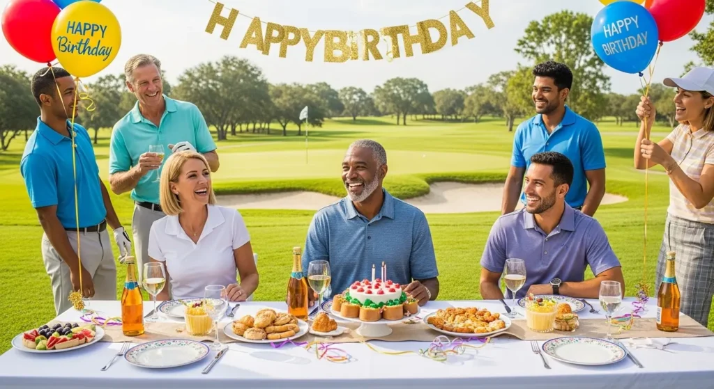 Cómo Celebrar el Cumpleaños de un Golfista