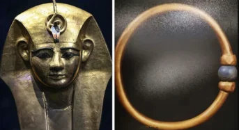 Roban brazalete de faraón de museo y lo funden para extraer oro